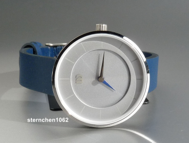 Preview: Danish Design * Damen Uhr * Stahl * Leder * 11A305 * 3324765 * Saphirglas * Solar