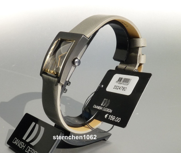 Preview: Danish Design * Damen-Armbanduhr * Stahl * Leder * IV44Q1257 * 3324780