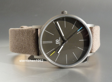 Preview: Danish Design * Damen-Armbanduhr * IV16Q1313 * 3324820 * Stahl * Microfaser Armband *