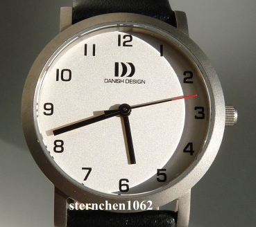 Danish Design * Damen-Armbanduhr * Titan * Leder * IV12Q1107 * 3326600