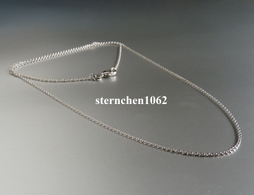 Necklace * 585 white gold * Anchor * 42 cm