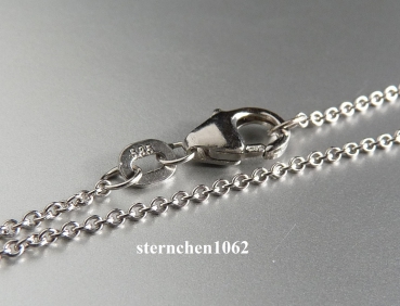 Preview: Halskette * 585 Weißgold *Anker * 42 cm