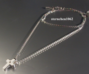 Viventy Halskette mit Anhänger * 925 Silber * Zirkonia * Kreuz * 772292
