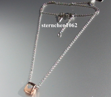 Preview: Viventy Halskette mit Anhänger * 925 Silber * vergoldet * Zirkonia * 779008