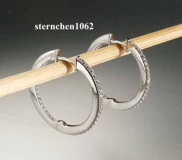 Preview: Viventy * Creolen * 925 Silber * Zirkonia * 783644