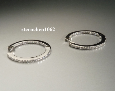 Preview: Viventy * Creolen * 925 Silber * Zirkonia * 783644