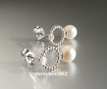 Preview: Viventy Earring * 925 Silver * Zirconia * Fresh water pearl * 783944