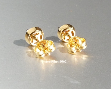 Preview: Viventy Earring * 925 Silver * Gold plated * Zirconia * Amethyst * 786174