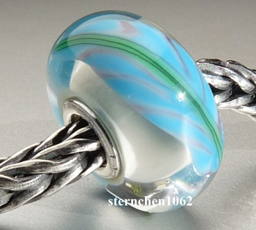 Trollbeads * Blauer Bambus * 01