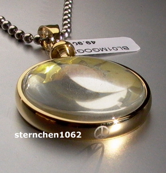 Preview: Blumenkind - Anhänger * Stahl IP Gold * gelbe Blüte *