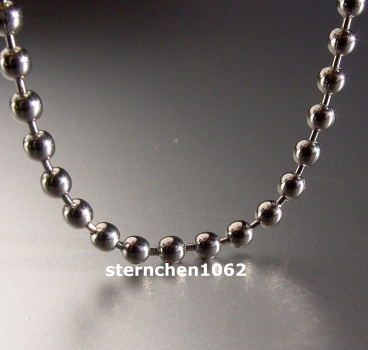 Preview: Blumenkind Halskette * Stahl * 80 cm