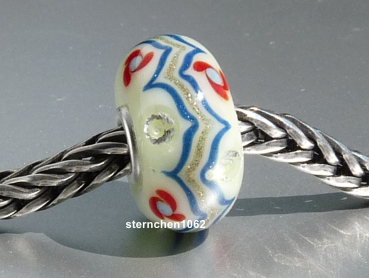 Preview: Trollbeads * Blütenschimmer in Elfenbein * 02 * Limitierte Edition