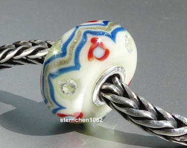 Preview: Trollbeads * Blütenschimmer in Elfenbein * 02 * Limitierte Edition