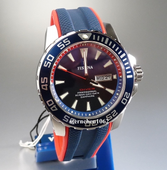 Preview: Festina * Herren Armbanduhr * Diver * Stahl * Silikon * F20662/1 * Quarz