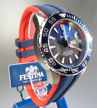 Festina * Men's Watch * Diver * Steel * Silicone * F20662/1 * Quartz