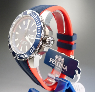 Preview: Festina * Herren Armbanduhr * Diver * Stahl * Silikon * F20662/1 * Quarz