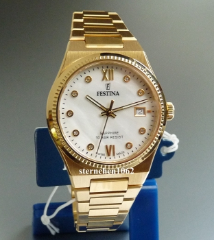 Preview: Festina * Women's wristwatch * Swiss Made * F20039/1 * Sapphire glass * Quartz