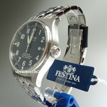 Preview: Festina * Herren Armbanduhr * Titanium * Titan * Ref. F20435/1