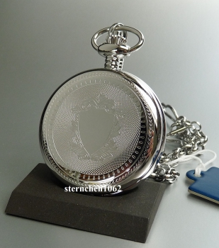 Preview: Festina * Taschenuhr mit Sprungdeckel Kette * Edelstahl * Ref. F2026/1 * Quarz *