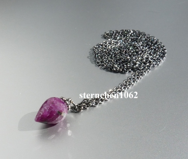 Original Trollbeads * Fantasy Kette mit Rubin * 110 cm *