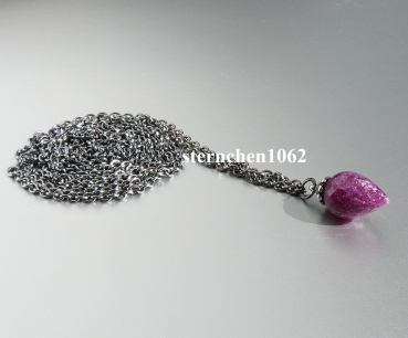 Preview: Original Trollbeads * Fantasy Kette mit Rubin * 90 cm *