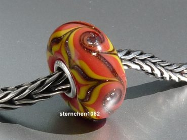 Preview: Trollbeads * Goldfunke in Bernstein * 02 * Limitierte Edition