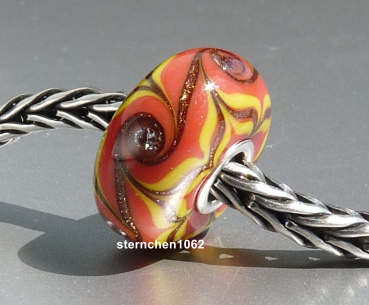 Preview: Trollbeads * Goldfunke in Bernstein * 02 * Limitierte Edition