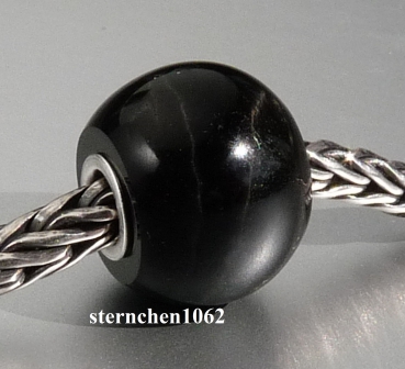 Trollbeads * Jumbo Rundes Schwarzes Tigerauge * 02 *