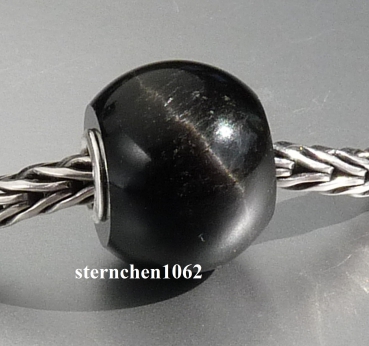 Trollbeads * Jumbo Rundes Schwarzes Tigerauge * 03 *