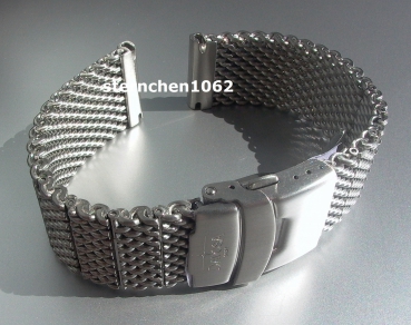 Davosa * watch strap * Milanaise * Steel * 22 mm