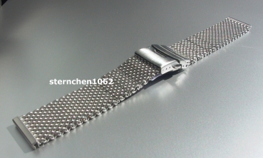 Davosa * watch strap * Milanaise * Steel * 22 mm