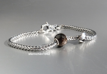 Preview: Trollbeads * Phönix Armband + runder facettierter Edelstein, frei wählbar *