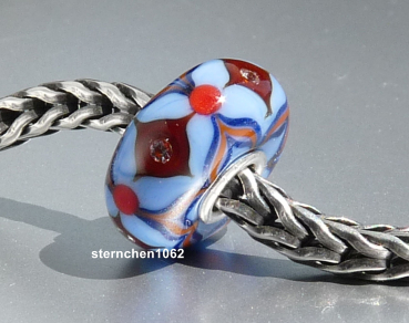 Preview: Trollbeads * Porzellanschimmer in Azur * 01 * Limitierte Edition