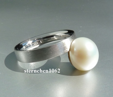 Preview: Viventy * Ring * 925 Silber * Süsswasserperle * Gr. 56