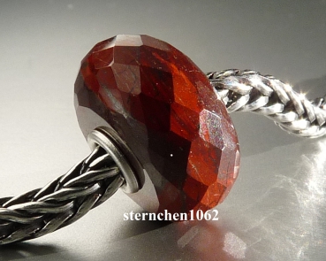 Trollbeads * Red Chalcedony with Hematite * 10 * Black Friday * Limited Edition *