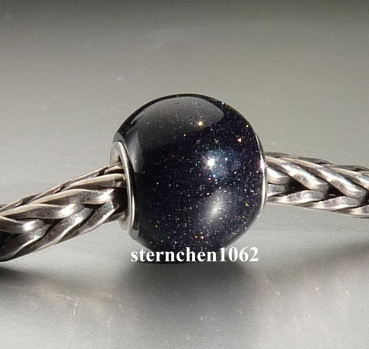 Trollbeads * Round Blue Goldstone * 02