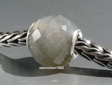 Preview: Trollbeads * Runder Labradorit, facettiert * 01