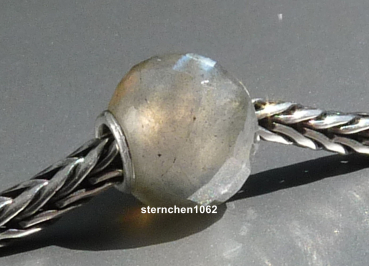 Trollbeads * Runder Labradorit, facettiert * 02
