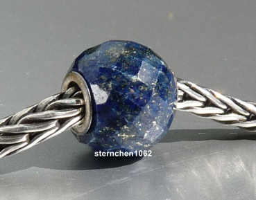 Trollbeads * Runder Lapislazuli, facettiert * 03