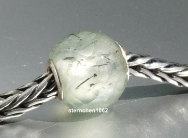Preview: Trollbeads * Runder Prehnit, facettiert * 02