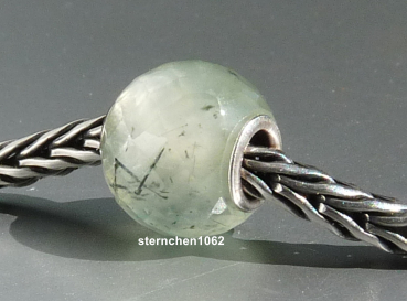 Preview: Trollbeads * Runder Prehnit, facettiert * 02