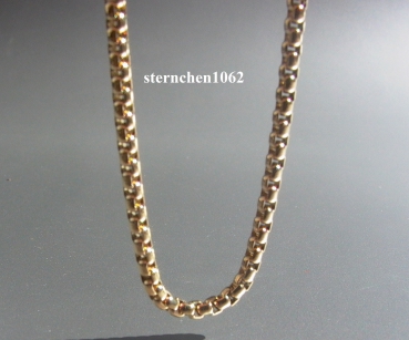 Traumfänger - Halskette * Stahl Gold Ionenplattiert * 70 cm