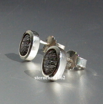 Earring * 925 Silver * tourmaline quartz *