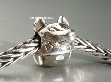Trollbeads * Wahrer Instinkt - Wolf mit grauem Mondstein * 02