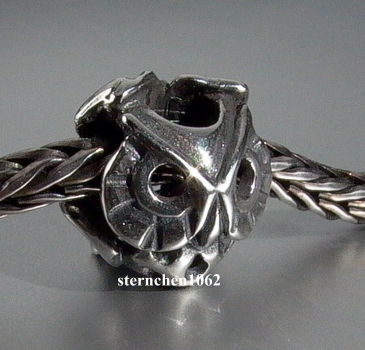 Trollbeads * Weise Eule * 925 Silber