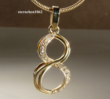 Preview: Unique piece * Unusual pendant * Brilliant * 585 gold