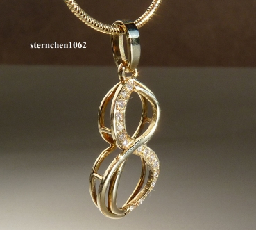 Preview: Unique piece * Unusual pendant * Brilliant * 585 gold