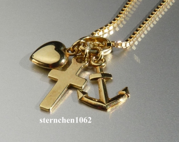 Anhänger * Glaube, Liebe und Hoffnung * 333 Gold