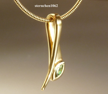 Anhänger * Tsavorit * 750 Gold
