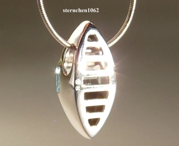 Preview: Pendant * Aquamarin * Brilliant * 750 white gold